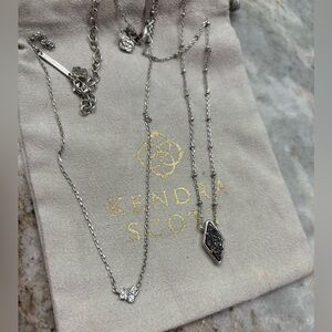 Kendra Scott Silver Necklaces